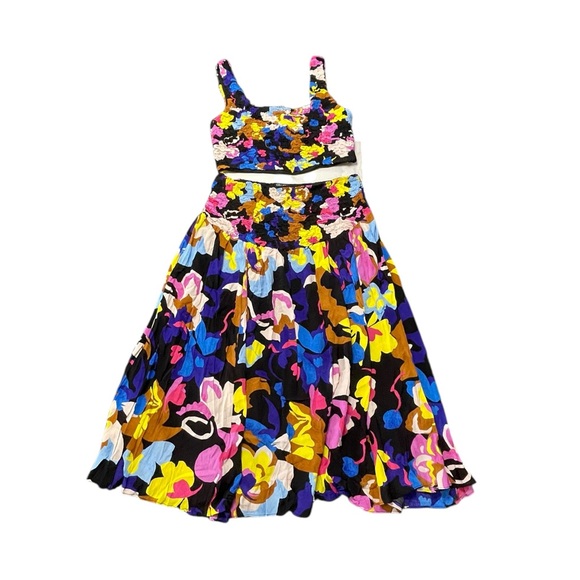 City Chic size 16 NWT Alicia two piece skirt and cropped tank set - Picture 1 of 11